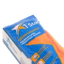 Thumbnail 5 of เฟิร์สสตาร์ ถุงมือยางสีส้ม13 M X12