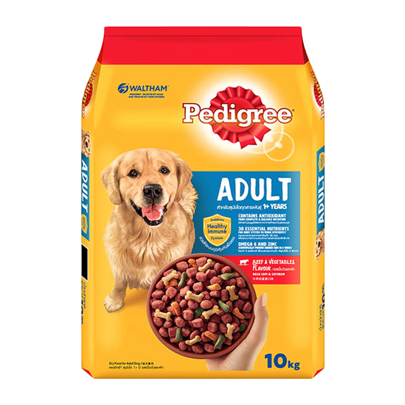 PEDIGREE Dog Food Adult Beef & Vegetable 10 kg