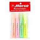 Thumbnail 1 of ตราม้า ปากกาเน้นข้อความ รุ่น H-445 สีพาสเทล x 4