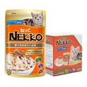 Thumbnail 1 of เน็กโกะ อาหารแมว รสทูน่าเยลลี่หน้าปลาโอ 70 กรัม X 12 ซอง