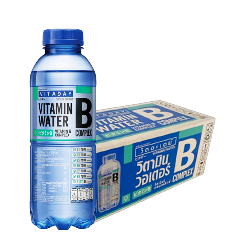 VITADAY Vitamin B Water 470 ml x 24 Bottles