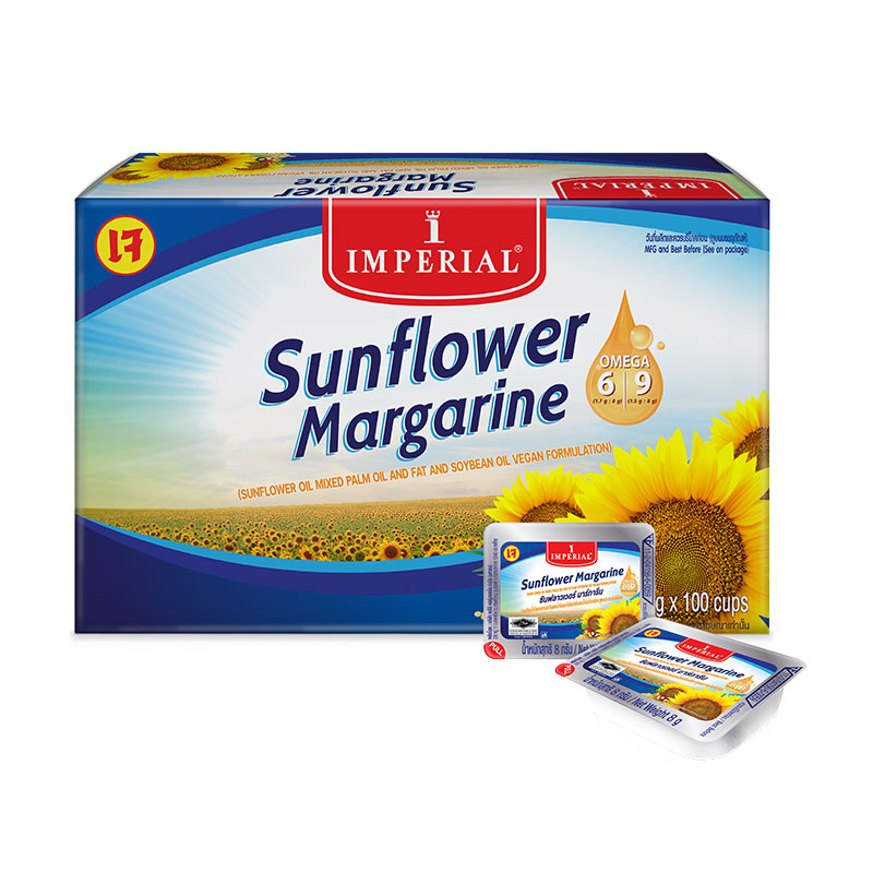 IMPERIAL Sunflower Margarine 8 g 100 pcs