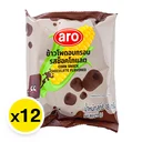 Thumbnail 1 of เอโร่ ขนมข้าวโพดอบกรอบ รสช็อกโกแลต 18 ก. x 12