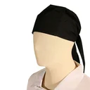 Thumbnail 4 of เอโร่ หมวกกุ๊กสีพื้น แบบผูกด้านหลัง