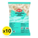 Thumbnail 2 of เอโร่ ปลาหมึกกล้วยหั่นวงแช่แข็ง 1 ลัง (1 กก. x 10)