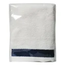 Thumbnail 3 of เอโร่ ผ้าขนหนู รุ่นไฮบริดทูโทน 12X12 นิ้ว สีขาว-น้ำเงิน X 5