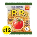 Thumbnail 2 of พีอาร์ ข้าวเกรียบกุ้ง รสมะเขือเทศ 22 กรัม x 12 ซอง
