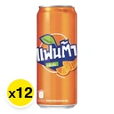 Thumbnail 2 of FANTA Slim Can Soft Drink Orange 240 ml x 12
