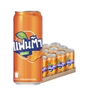 Thumbnail 1 of FANTA Slim Can Soft Drink Orange 240 ml x 12