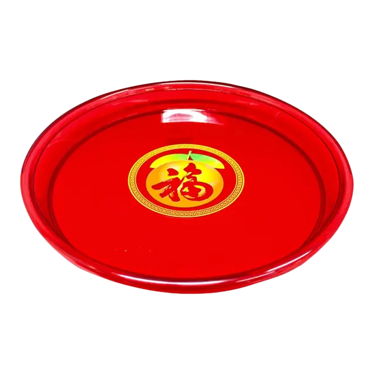 Plastic Round Tray Size 35 x 5 cm