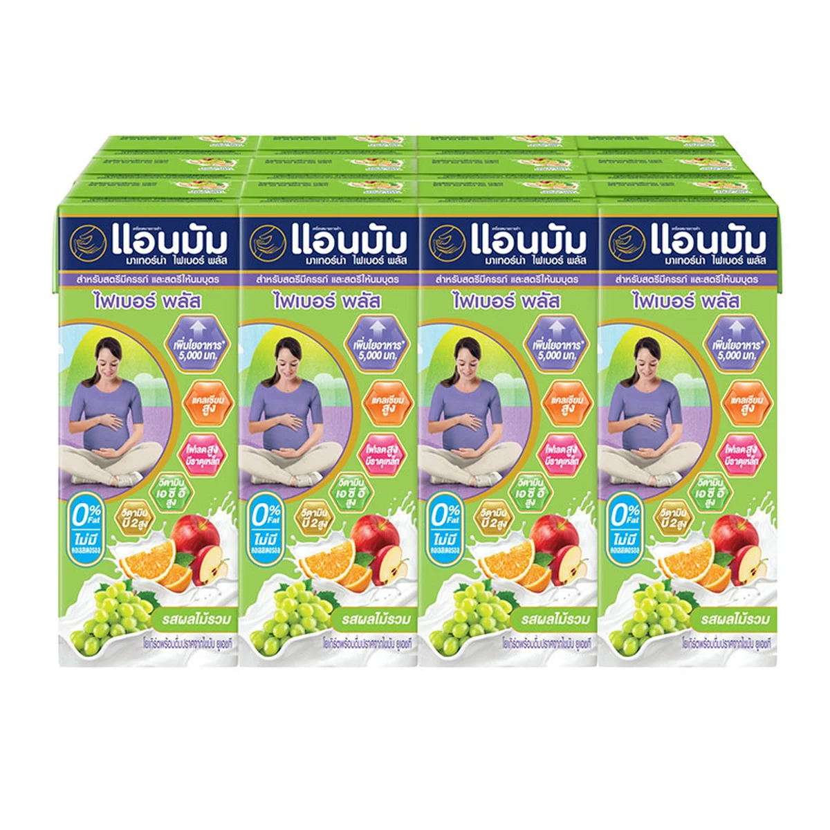 ANMUM Drinking Yogurt Mix Fruit 180 ml x 12