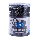 Thumbnail 1 of เอโร่ คลิปหนีบกระดาษ 2 ขา รุ่น 112 สีดำ 144 ชิ้น