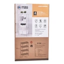 Thumbnail 4 of ชั้นวางโครเมี่ยม 4 ชั้น ขนาด 60x35x115 ซม.