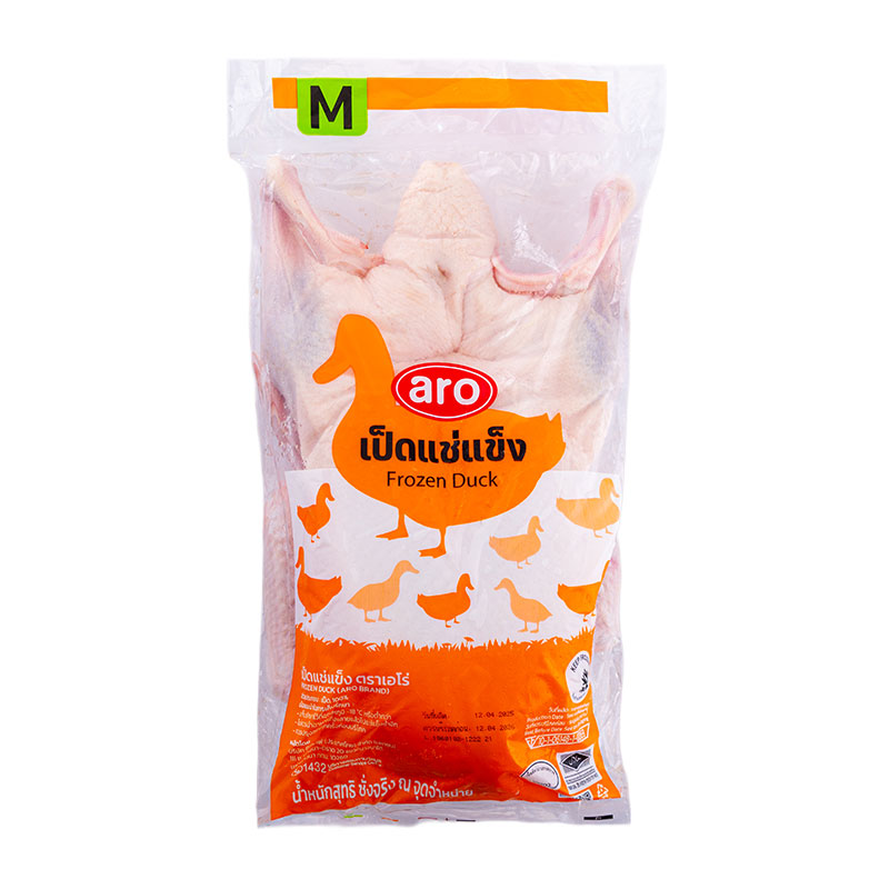 ARO Frozen Whole Duck Giblet Off Size M 2.5-2.7 kg/pc
