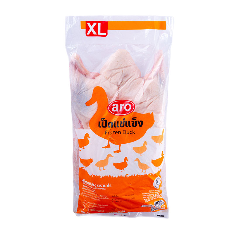 ARO Frozen Whole Duck Giblet Off Size XL 2.9-3.1 kg/pc