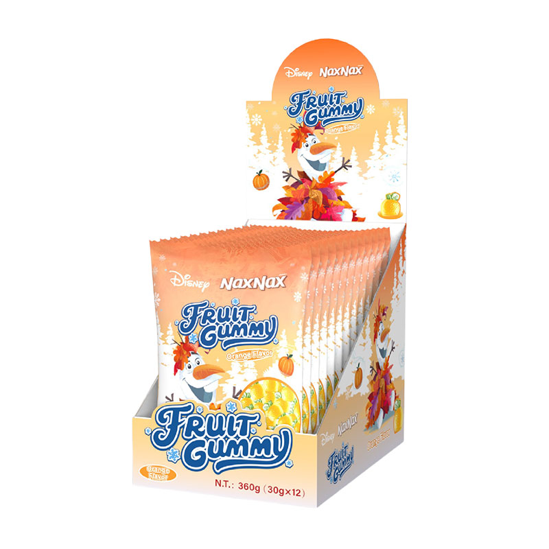 NAXNAX Fruity Gummy Orange 30 g x 12