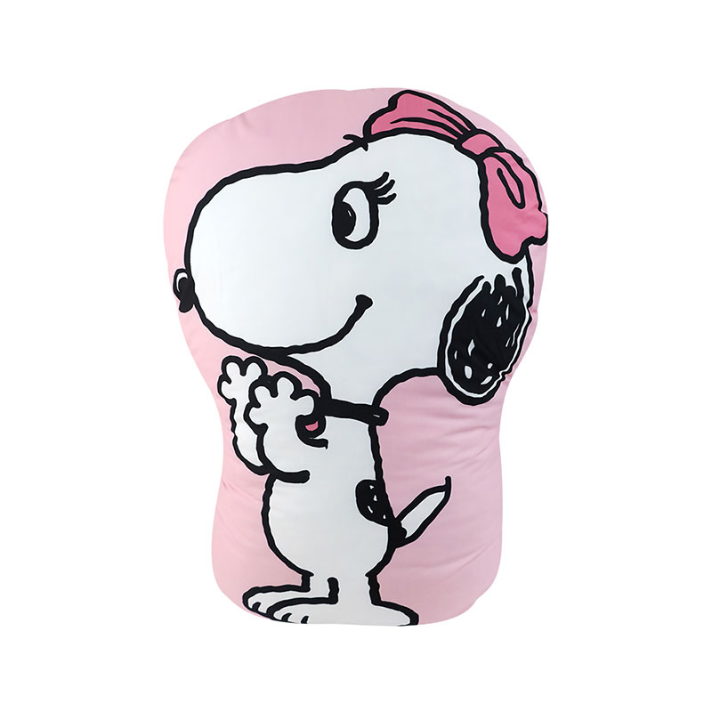 MOMENTO Snoopy Belle Die Cut Jumbo Cushion 29x44"