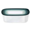 Thumbnail 2 of CTP กล่องอาหารทรงสี่เหลี่ยมผืนผ้าพร้อมฝา 7 ชิ้น คละสี 7 ชิ้น X 1