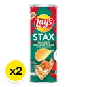 Thumbnail 2 of LAYS STAX SMOKED SALMON PIZZA 97GX2