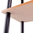 Thumbnail 5 of ชั้นเอนกประสงค์ 3 ชั้น สีเชอร์รี่