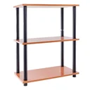 Thumbnail 2 of ชั้นเอนกประสงค์ 3 ชั้น สีเชอร์รี่