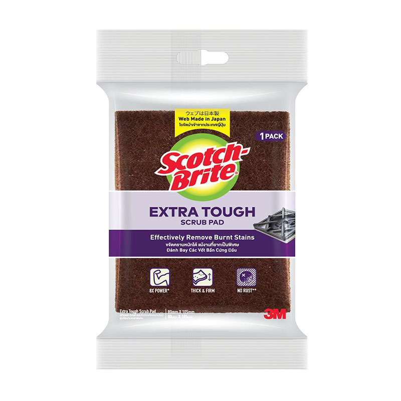 SCOTCH-BRITE Extra Though Scrub Pad 6 pcs