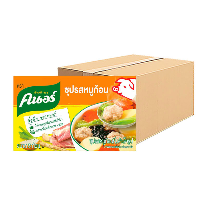 KNORR Cube Pork 80 g x 72