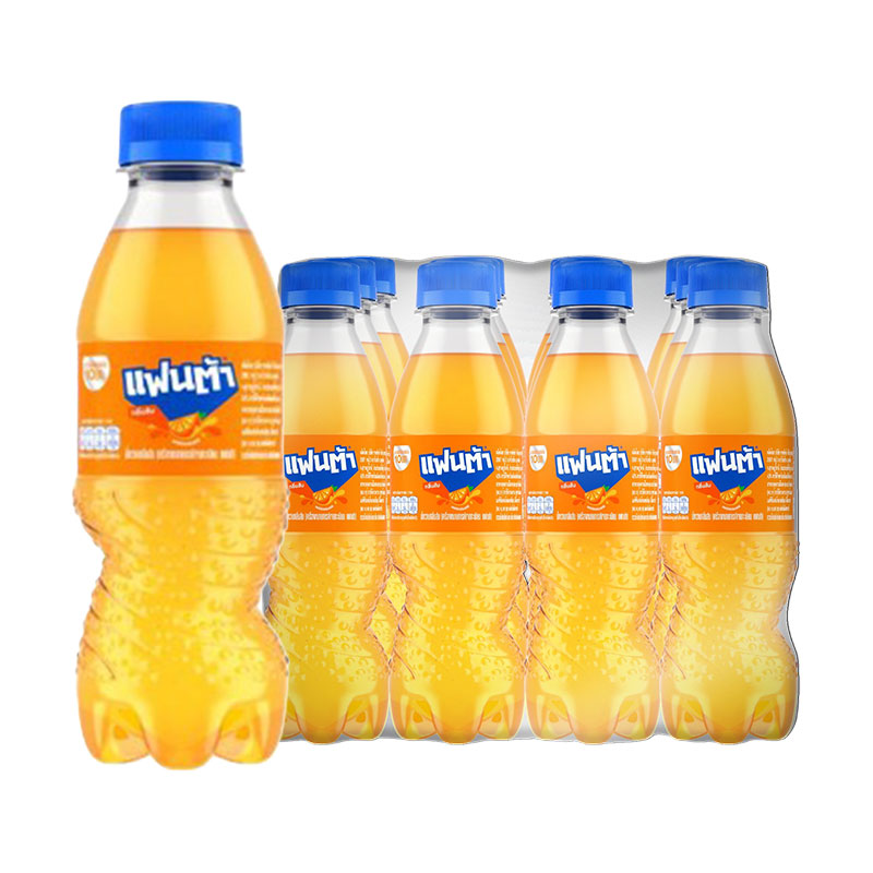 FANTA Soft Drink Orange 250 ml x 12