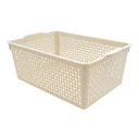 Thumbnail 2 of MOMENTO Handy Basket 25x37x15 cm Model 3158 Blue/Cream