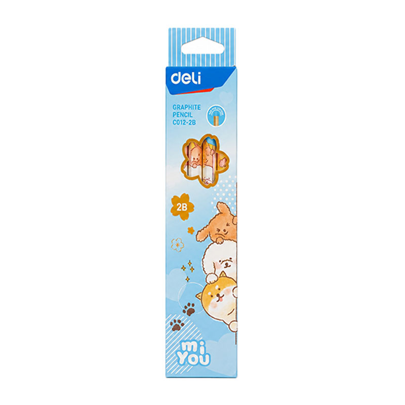 DELI Pencil 2B Model C012 12 pcs