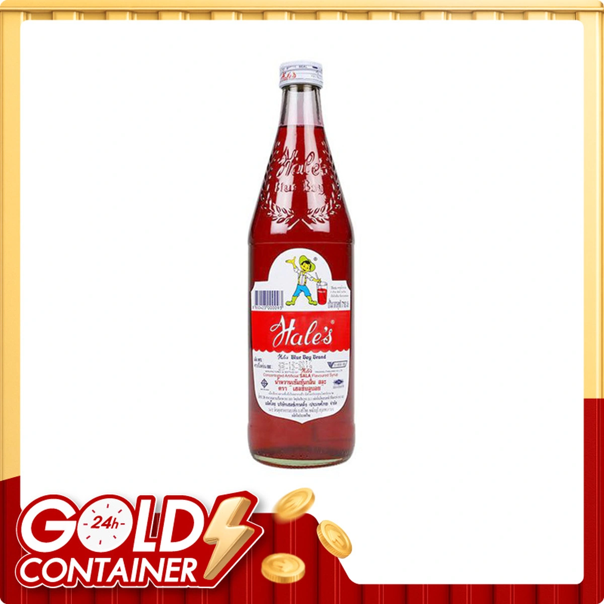 HALE'S BLUE BOY Sala Flavoured Syrup 710 ml