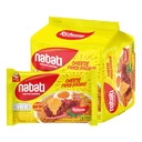 Thumbnail 1 of นาบาติ บะหมี่กึ่งสำเร็จรูป รสชีส ความเผ็ดระดับ 0 74 ก. x 4