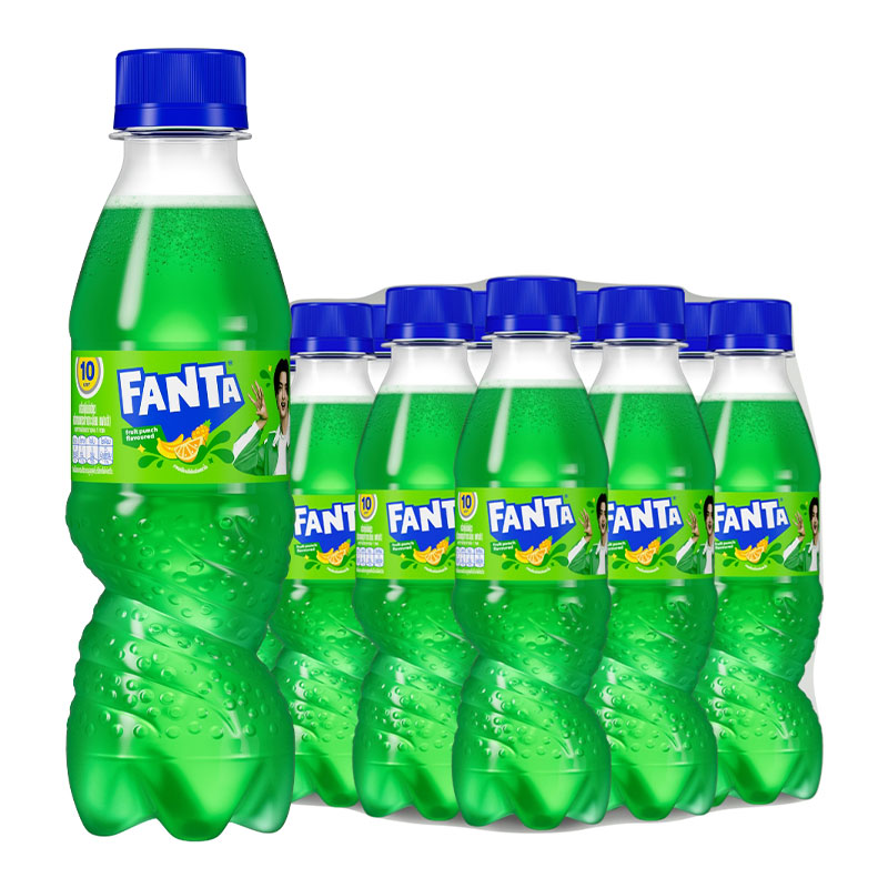 FANTA Soft Drink Fruit Punch 245 ml x 12