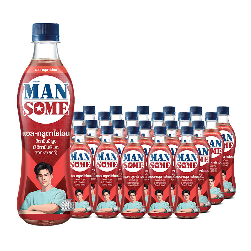 MANSOME L-GLUTA THIONE 430 ML.X 24