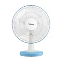 Thumbnail 1 of ไมเดีย พัดลมตั้งโต๊ะ 16 นิ้ว 3 ใบพัด รุ่น MFT163M0BDW สีขาวฟ้า