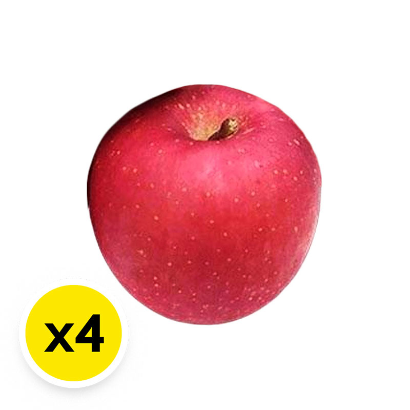 Aomori Sun Fuji Apple No 72 Pack 4 pcs
