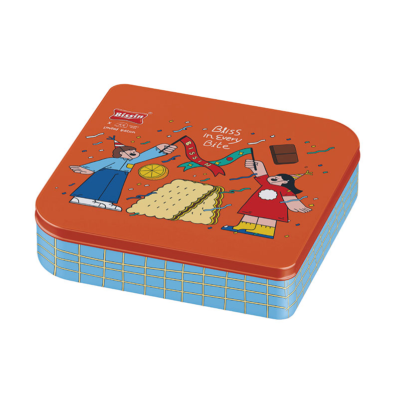 BISSIN Cracker Bright Orange 12 pc 214 g