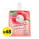 Thumbnail 2 of เจเล่ บิวตี้ เยลลี่คาราจีแนน สูตรแอลคาร์นิทีนและวิตามินซี รสลิ้นจี่ 140 ก. X 48