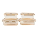 Thumbnail 2 of SUPER LOCK Food Container Set Model 6535/8 Cream