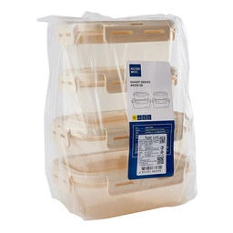 Thumbnail 3 of SUPER LOCK Food Container Set Model 6535/8 Cream