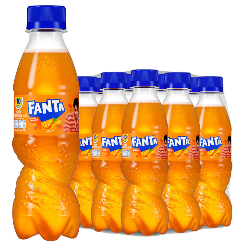 FANTA Soft Drink Orange 245 ml x 12
