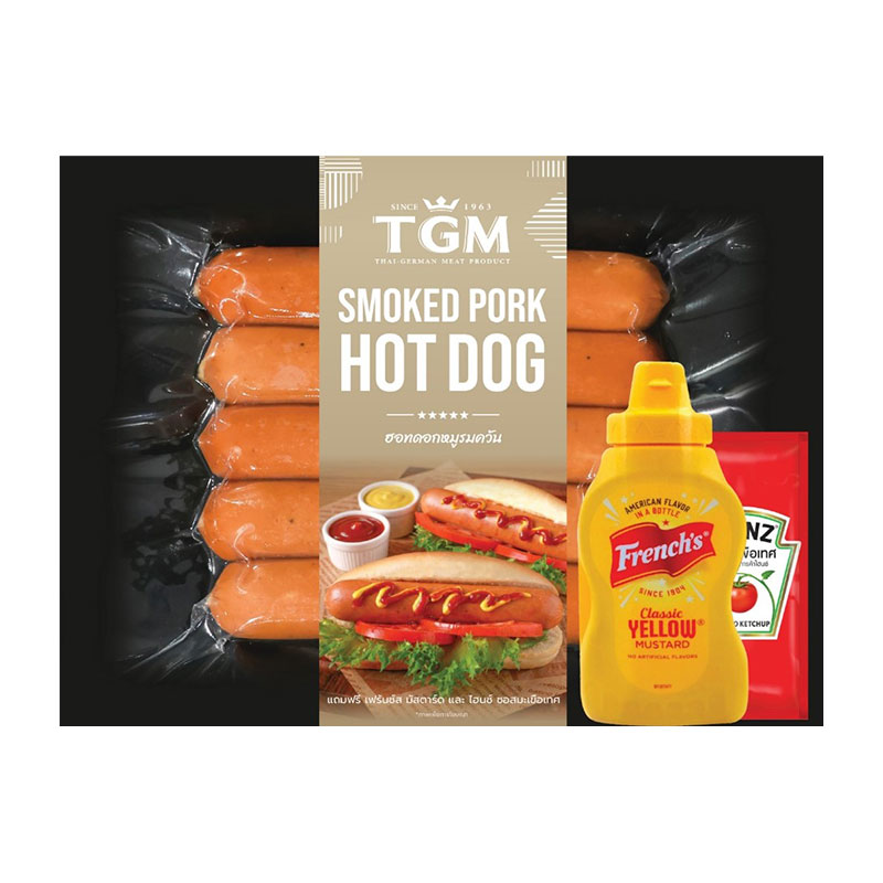 TGM Smoked Pork Hot Dog 300G
