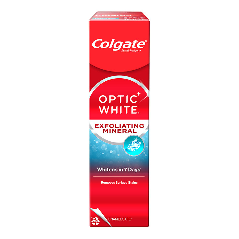 COLGATE Toothpaste Optic White Exfoliating Mineral 100 g