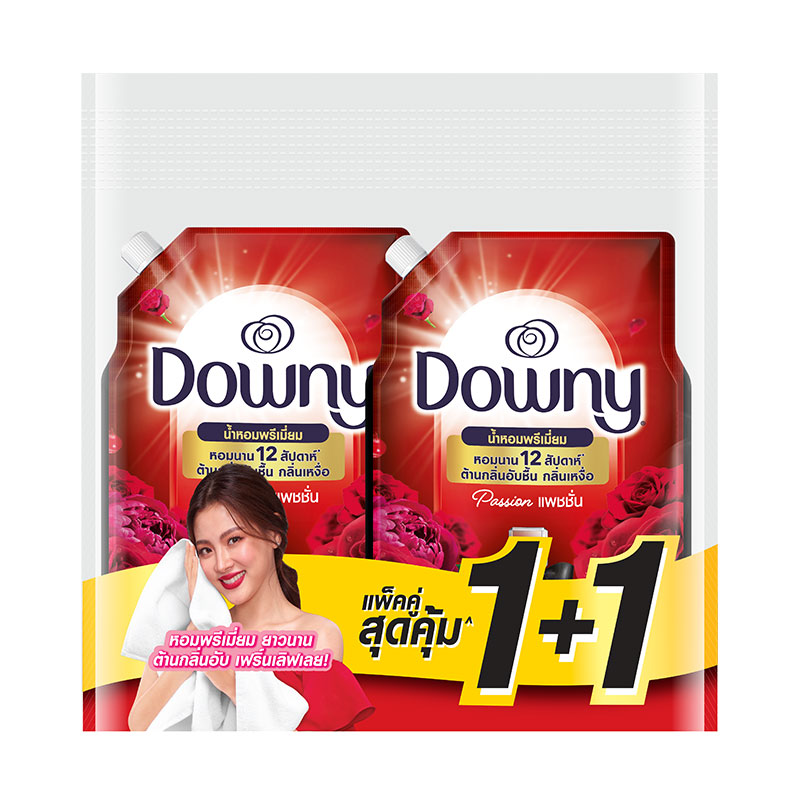 DOWNY Premium Parfum Concentrated Fabric Softener Passion 950 ml x 1+1