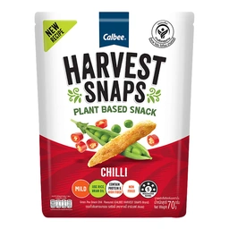 Thumbnail 1 of CALBEE Harvest Snaps Plant Base Snack Chili 70 g