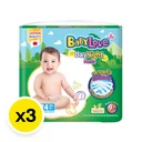 Thumbnail 2 of เบบี้เลิฟ เดย์ไนท์แพ้นท์ กางเกงผ้าอ้อมเด็ก ไซส์ M 74 ชิ้น x 3 (รวม 222 ชิ้น)