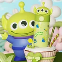 Thumbnail 3 of ดิสนีย์ แก้วสเตนเลสเอเลี่ยน หัวพีพี 350 มล.