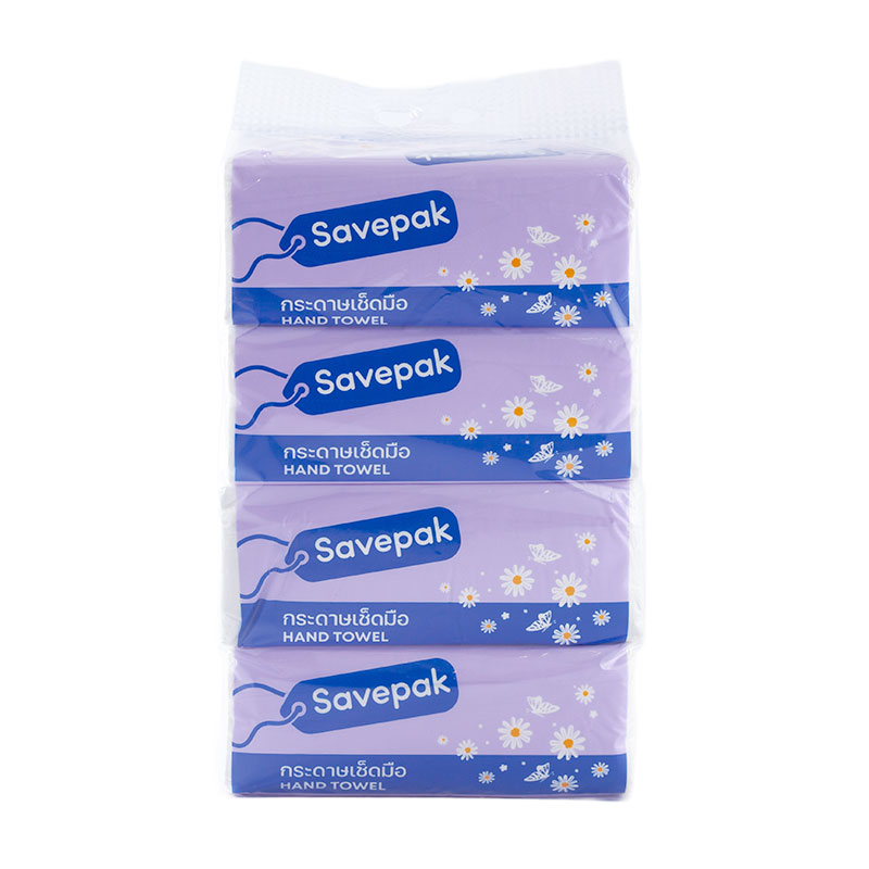 SAVEPAK Hand Towel 2 Ply 250 sheets x 4