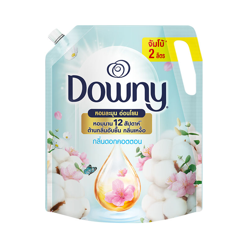 DOWNY Concentrate Softener Pure Cotton Love 2 l