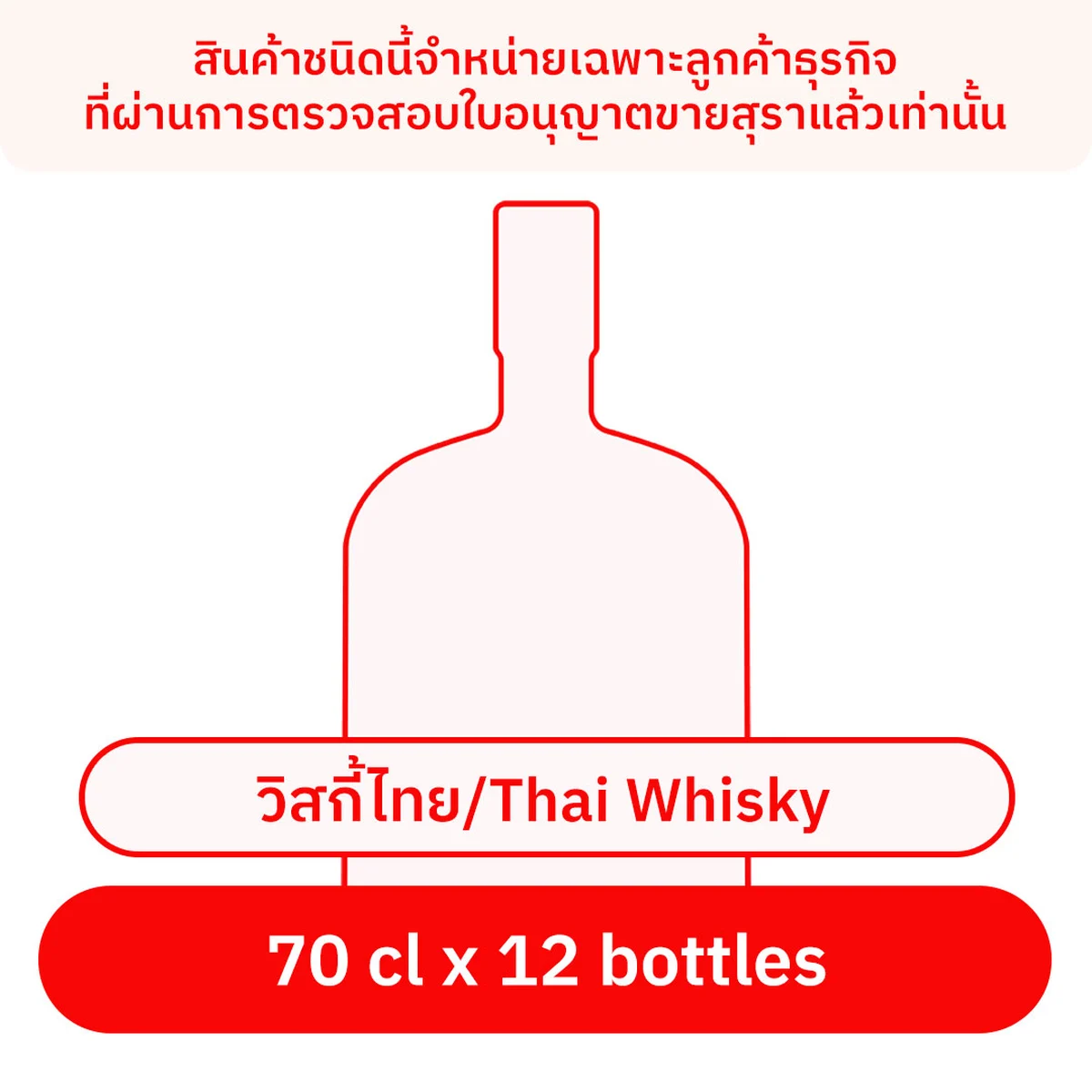BLEND 285 Thai Whisky 35 Degree 70 cl x 12